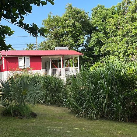 Grand Bungalow Avec Piscine Et Vue Mer Bouillante Exterior foto